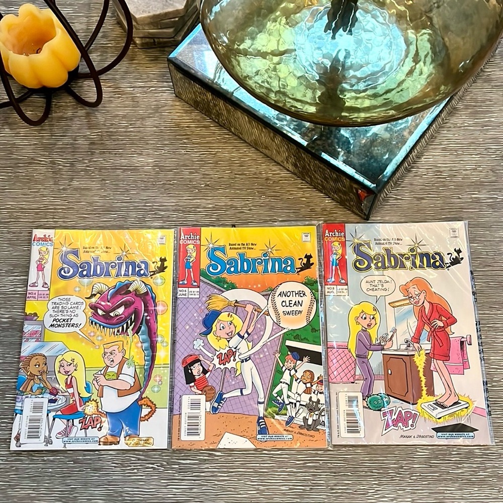 Sabrina Animated Show Comic Books Bundle